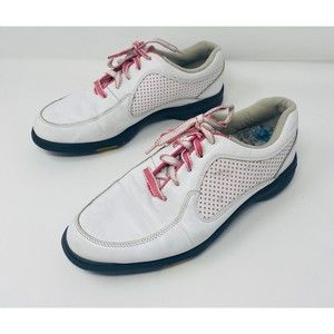 Footjoy Women’s White Leather Golf Shoes Sz 9